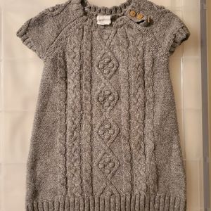 H&M infant girl cable knit dress